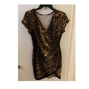 Cheetah Print Dress